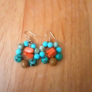 Handmade beaded earrings